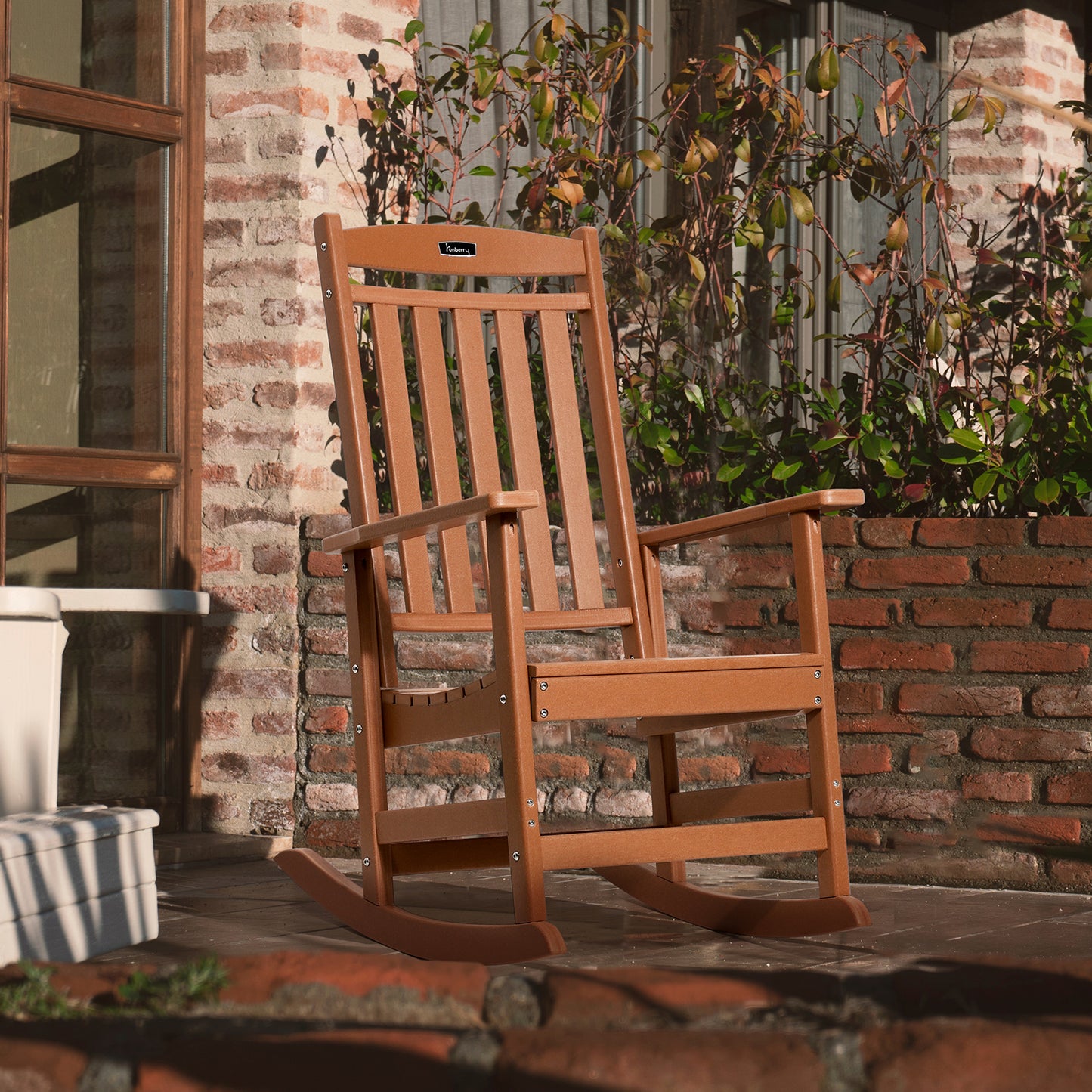 Patio Rocking Chairs, Poly Lumber Rocker, All Weather Rocking Chair Outdoor