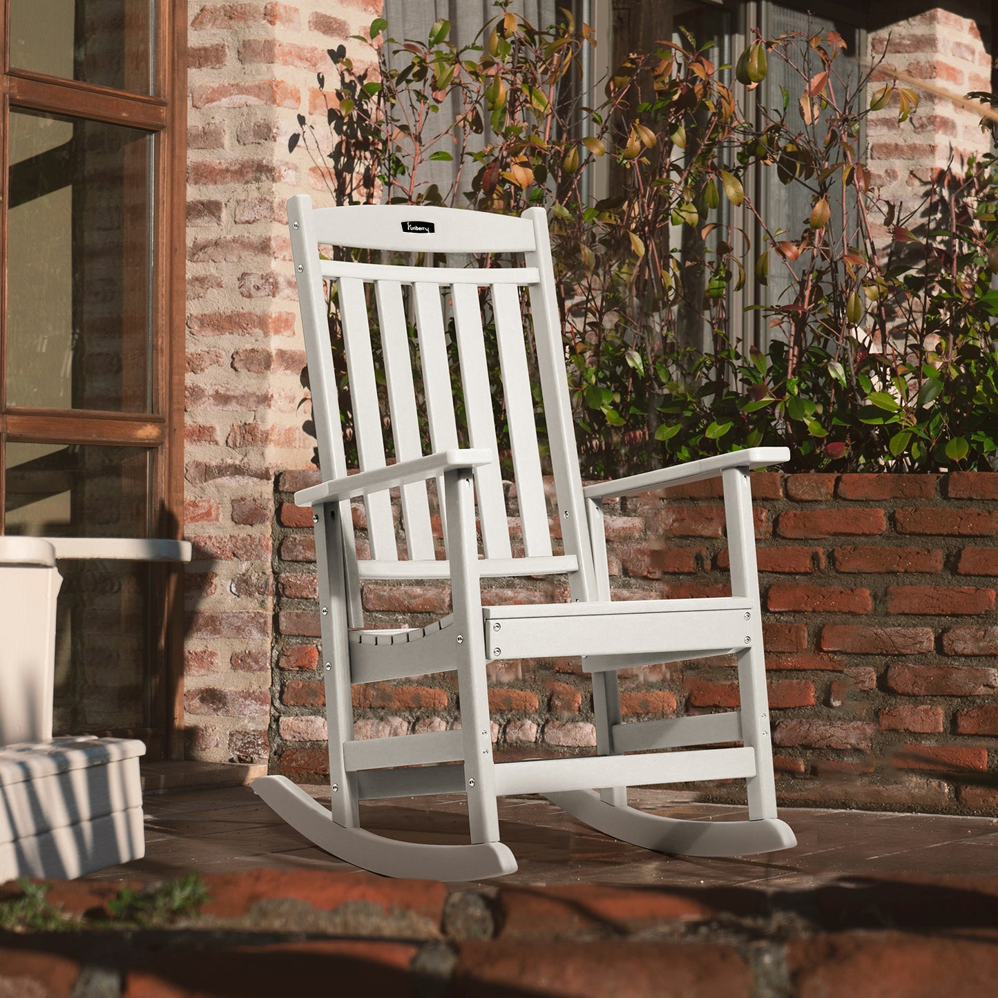 Patio Rocking Chairs, Poly Lumber Rocker, All Weather Rocking Chair Outdoor