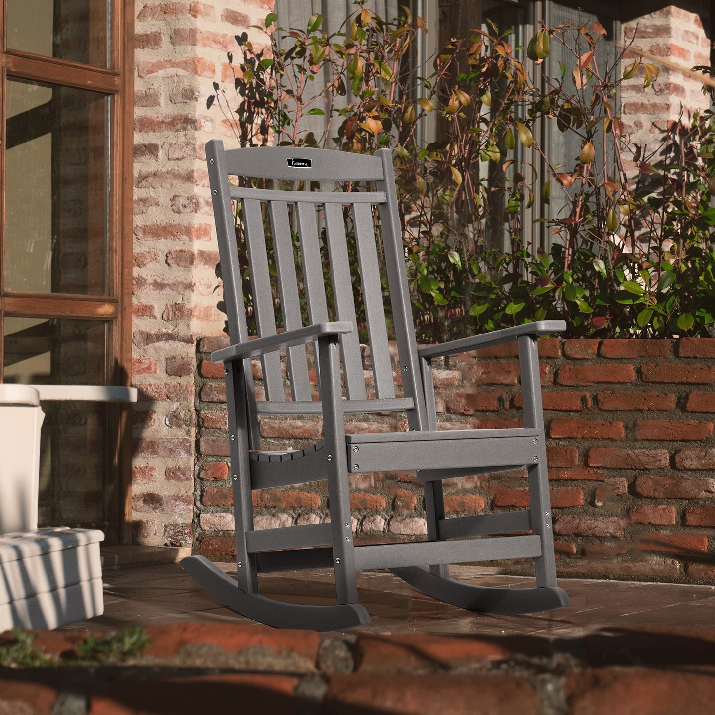 Patio Rocking Chairs, Poly Lumber Rocker, All Weather Rocking Chair Outdoor