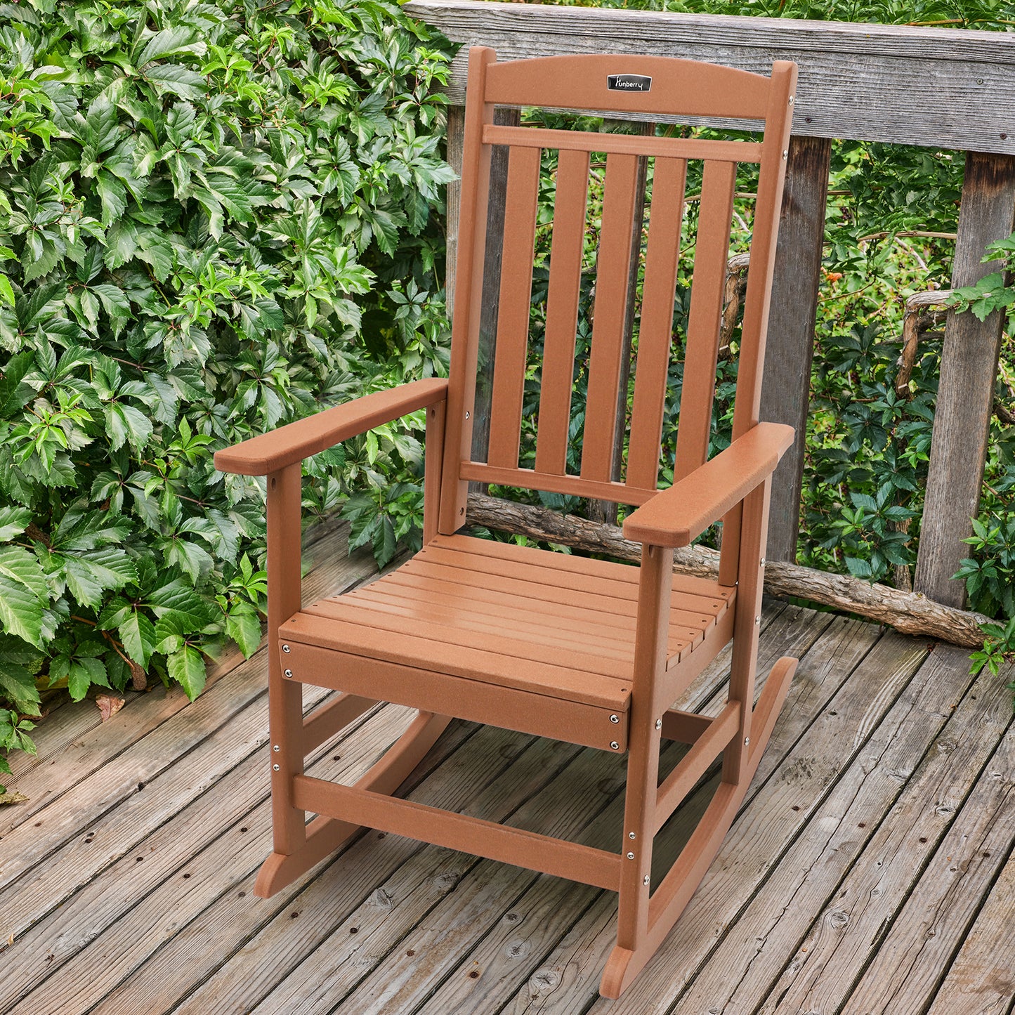 Patio Rocking Chairs, Poly Lumber Rocker, All Weather Rocking Chair Outdoor
