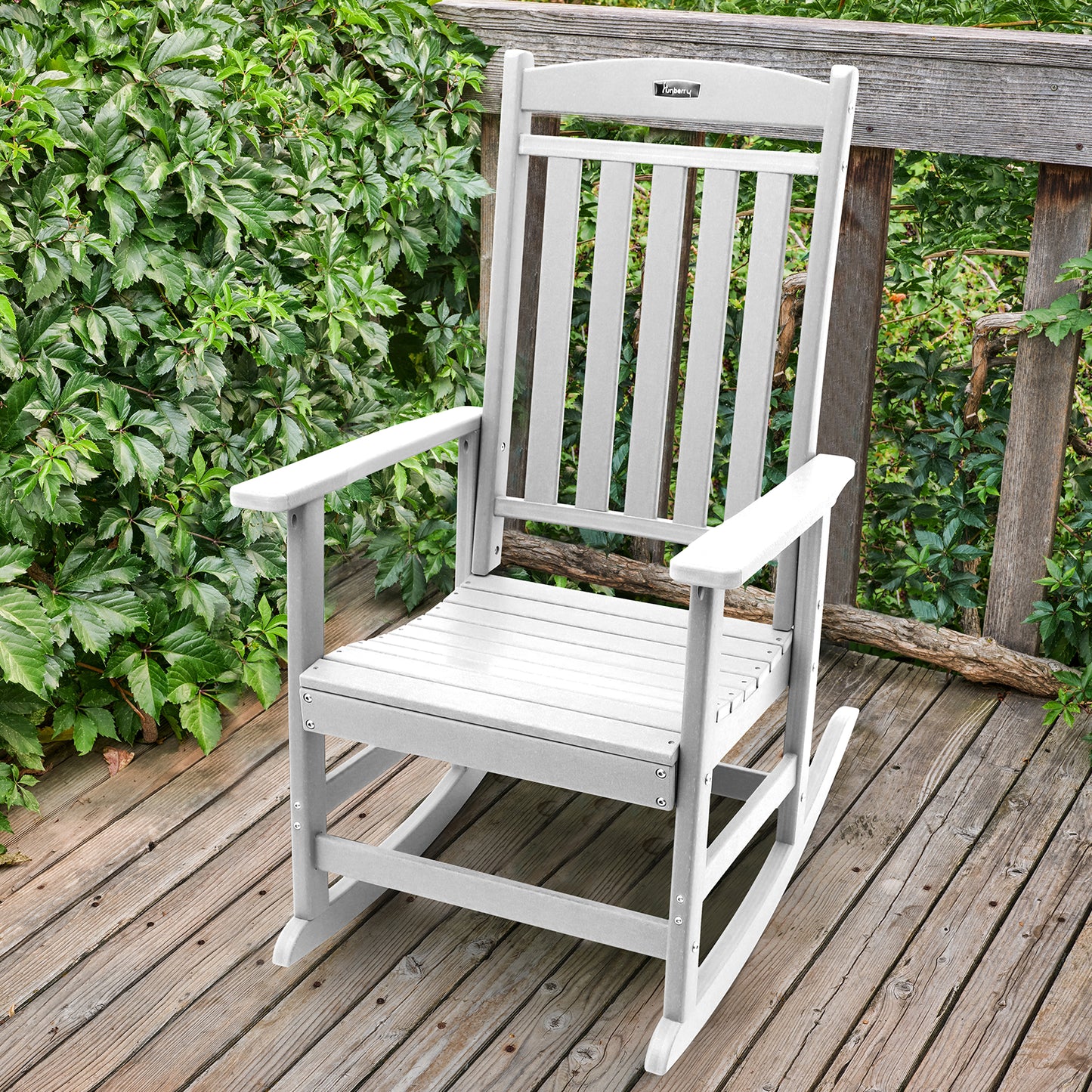 Patio Rocking Chairs, Poly Lumber Rocker, All Weather Rocking Chair Outdoor