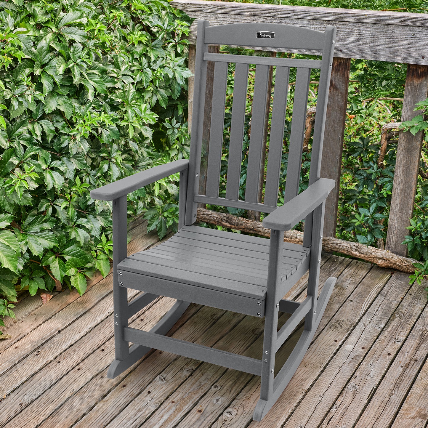 Patio Rocking Chairs, Poly Lumber Rocker, All Weather Rocking Chair Outdoor