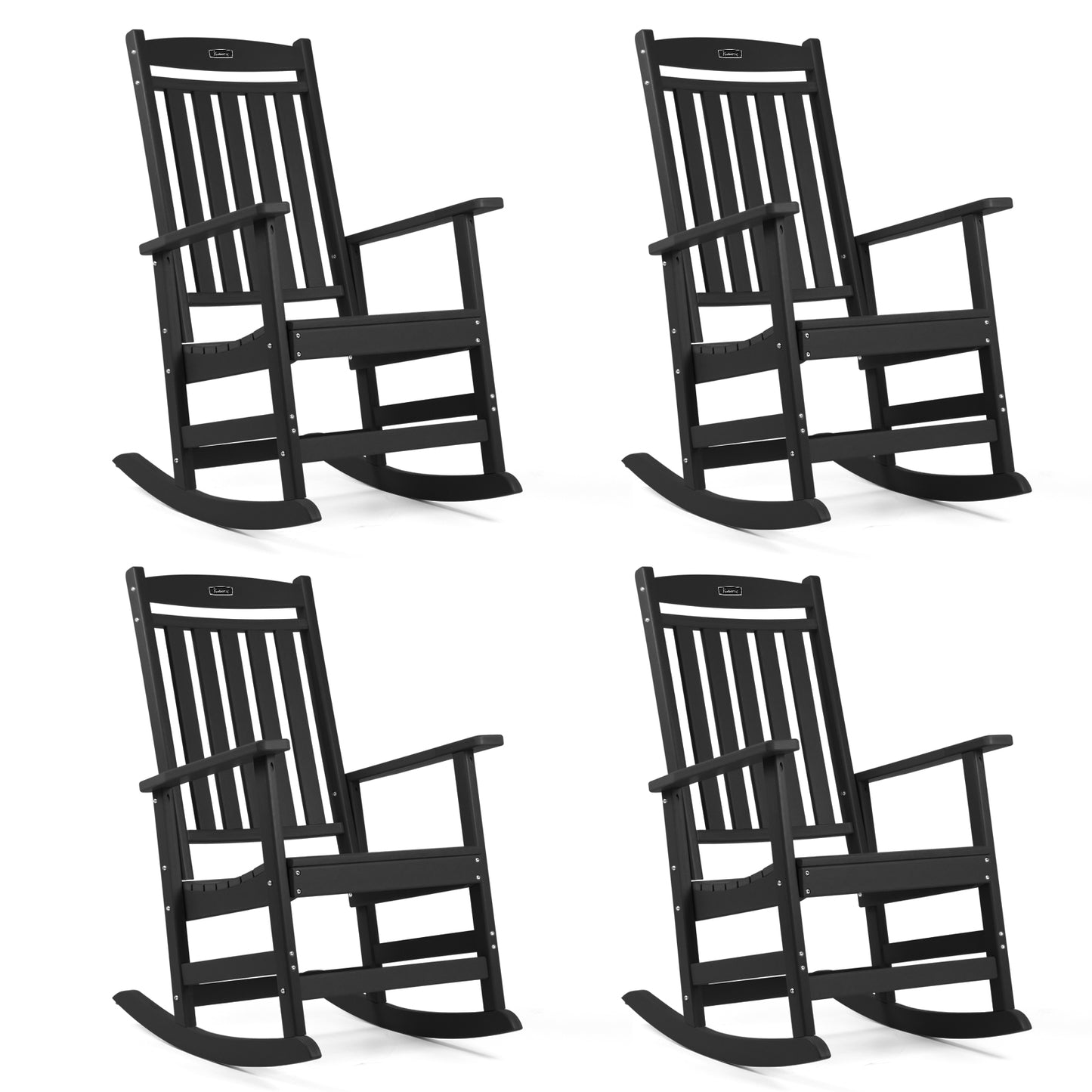 Patio Rocking Chairs, Poly Lumber Rocker, All Weather Rocking Chair Outdoor