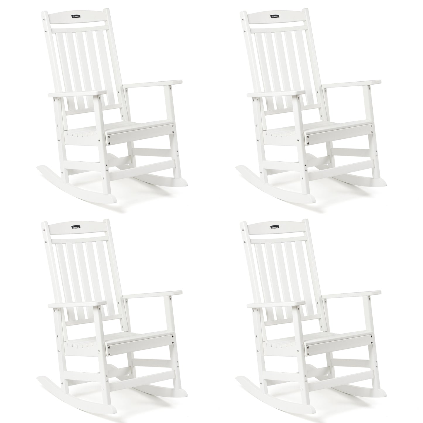 Patio Rocking Chairs, Poly Lumber Rocker, All Weather Rocking Chair Outdoor