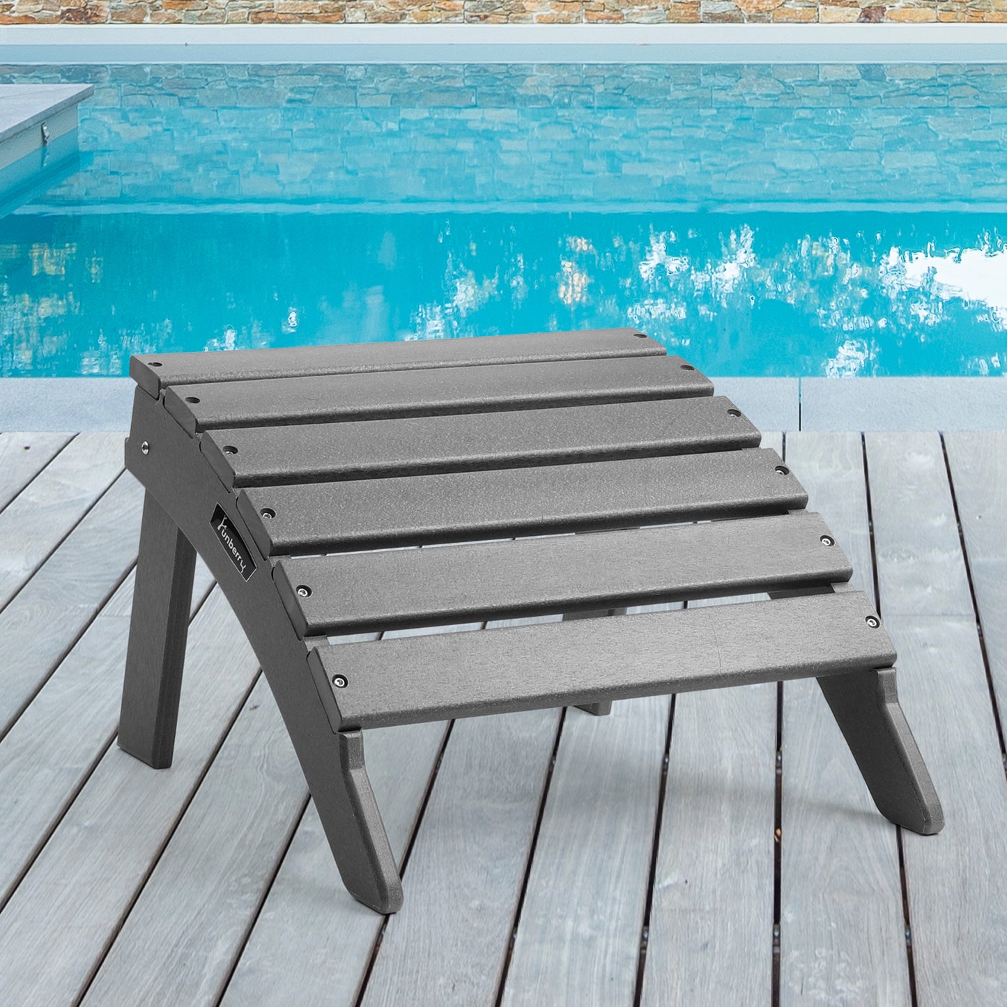 Adirondack Ottoman, Adirondack Foot Rest, Easy Storage Outdoor Foot Rest