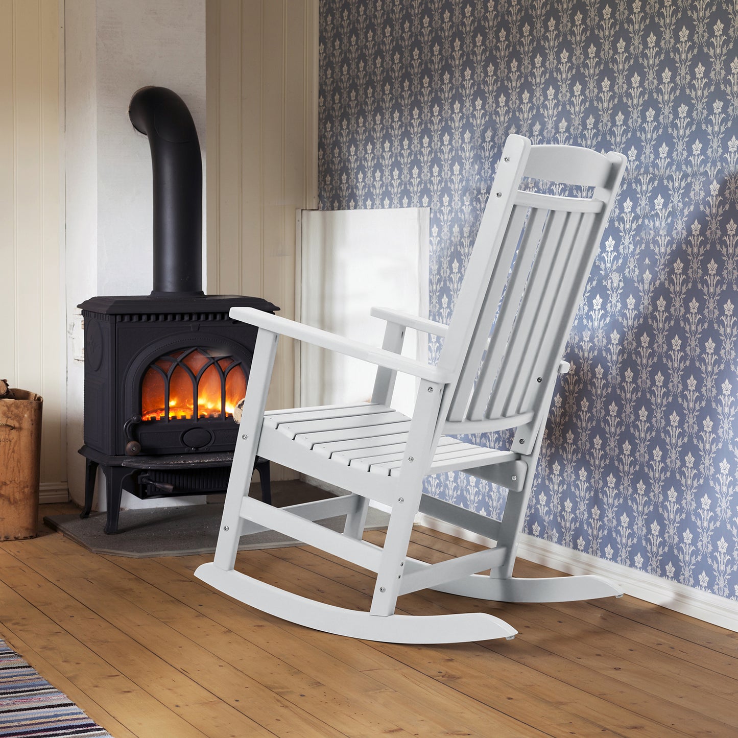 Patio Rocking Chairs, Poly Lumber Rocker, All Weather Rocking Chair Outdoor