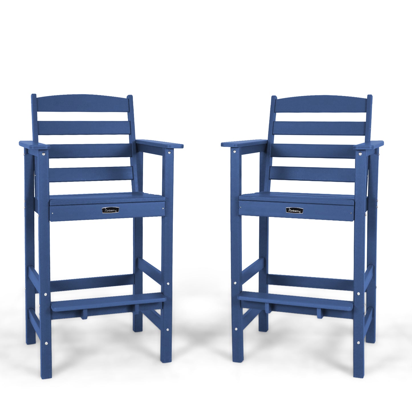 Bar Height Outdoor Chair, Tall Adirondack Chair, All Weather Outdoor Bar Chairs