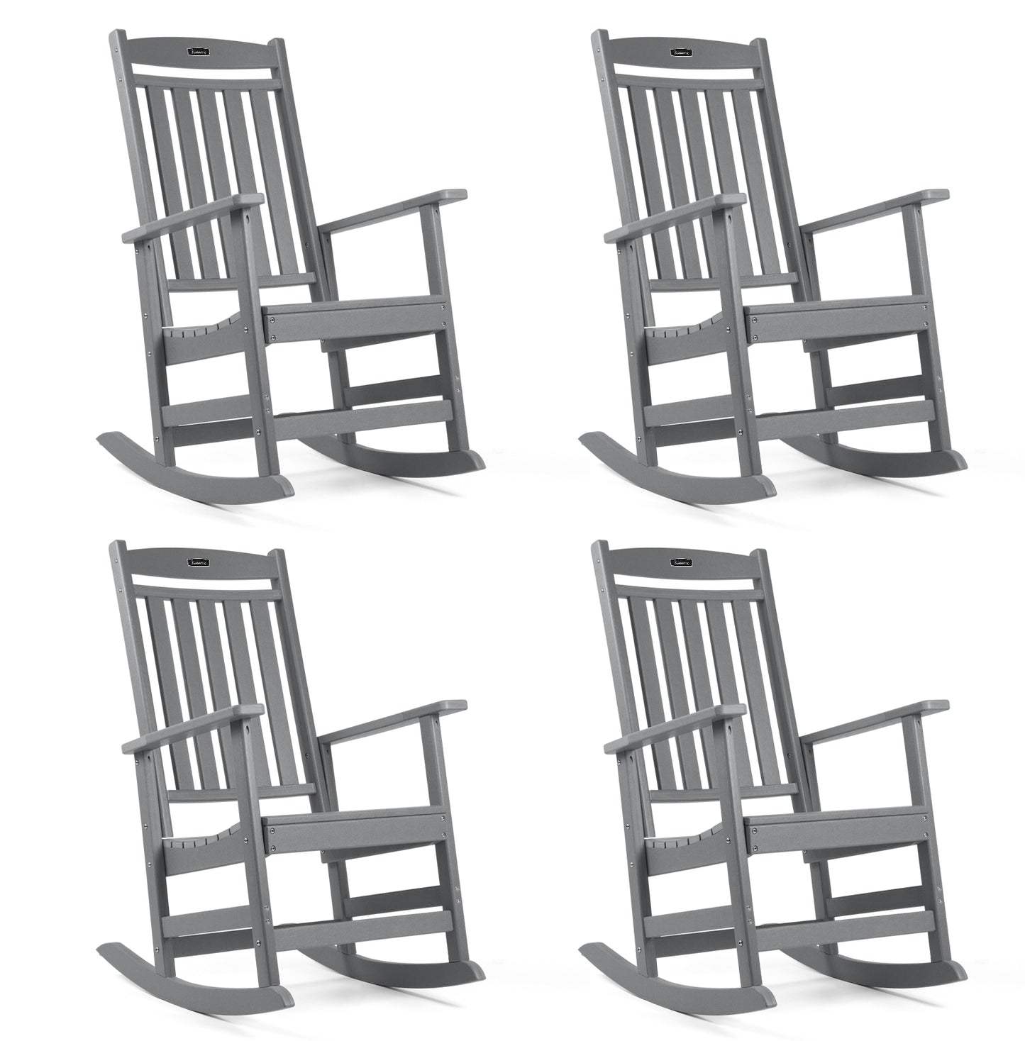 Patio Rocking Chairs, Poly Lumber Rocker, All Weather Rocking Chair Outdoor